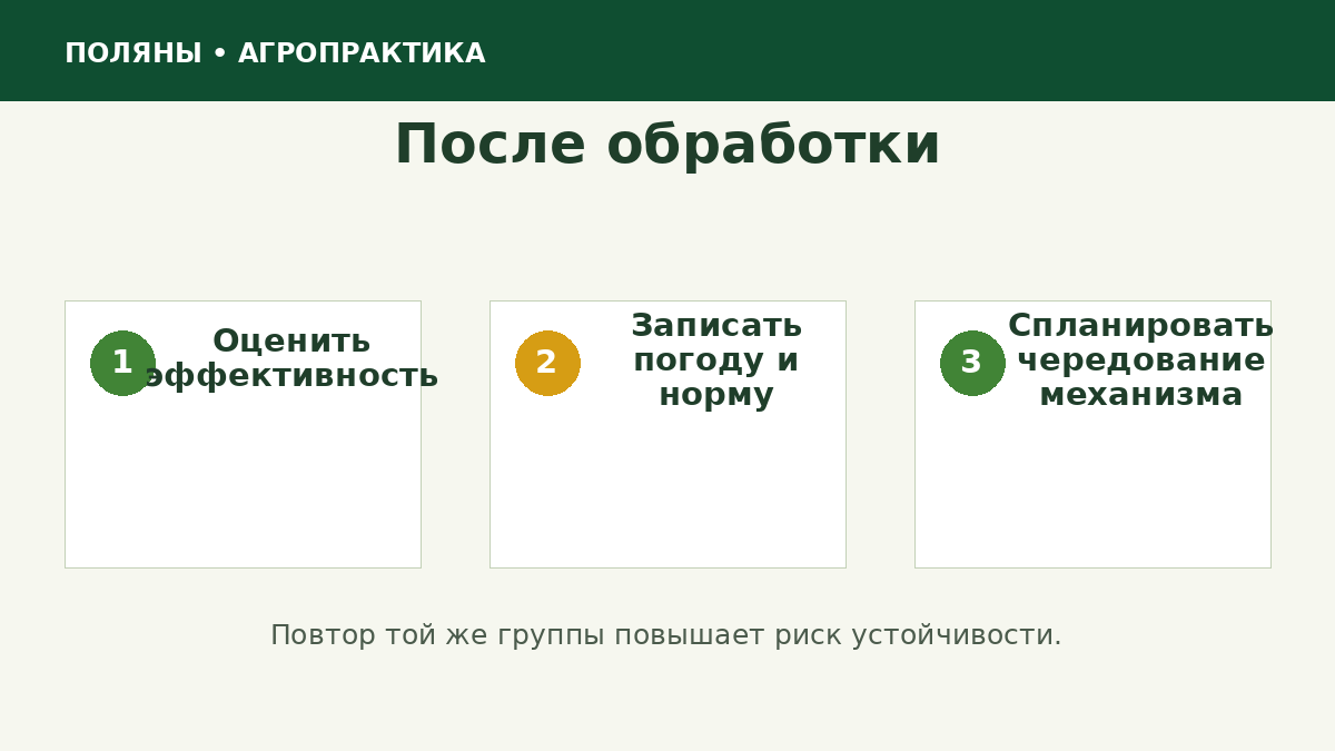 Контроль эффективности обработки картофеля